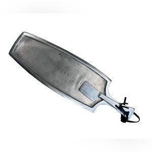 Lunares Cheese Board and Knife Metal set